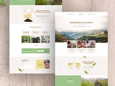 Systways coaching design development earth green sustainable ui web