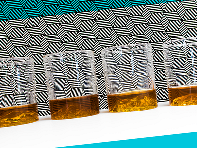 28 Days of Design: Day 3 – Huckberry Whiskey Peaks Rocks Glasses art direction design photo styling photography