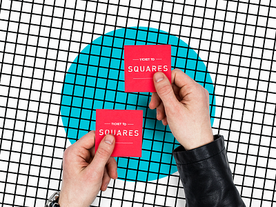 28 Days of Design: Day 26 – Squares Conference Tickets art direction design photo styling photography