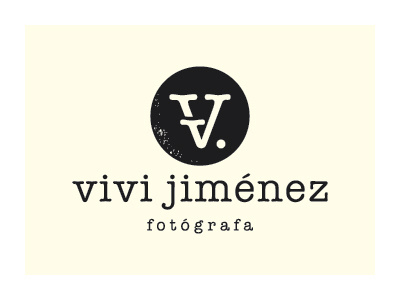 vivi jiménez branding logo