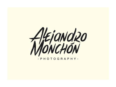 Alejandro Monchón Logo branding logo