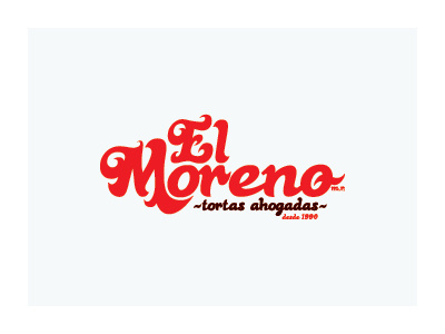El Moreno Logo branding logo