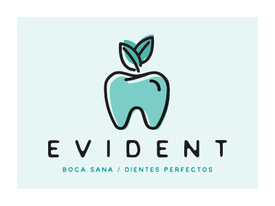 Evident logo branding logo