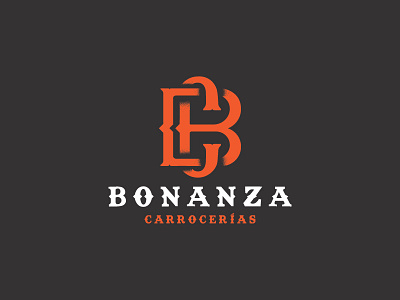 BONANZA LOGO branding logo monogram