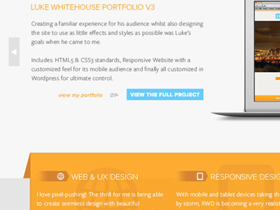 Portfolio Redesign - Home Page: Take 2