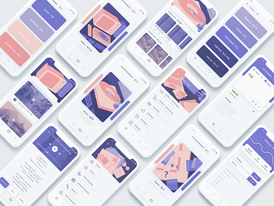 Korean Learning App by Zoe Tang on Dribbble