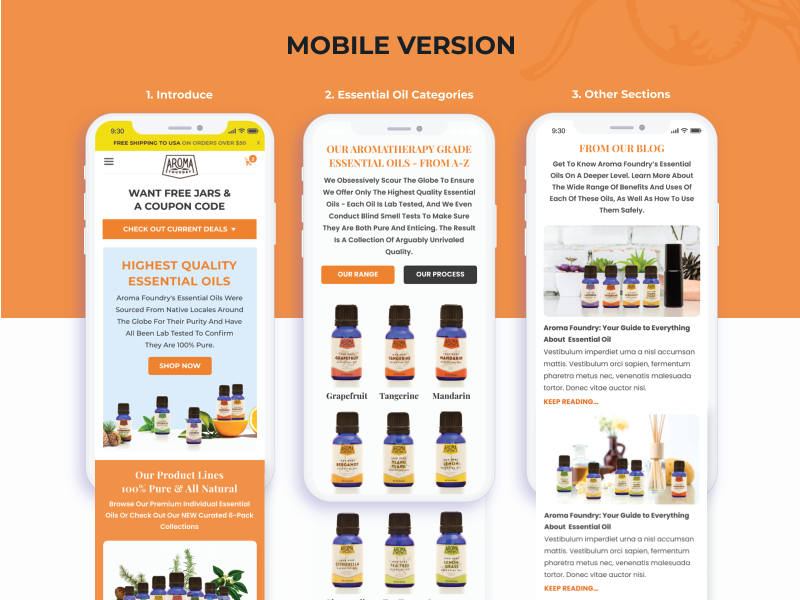 aroma website