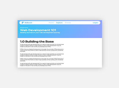 Web Development Tutorials Site app branding design graphic design ui