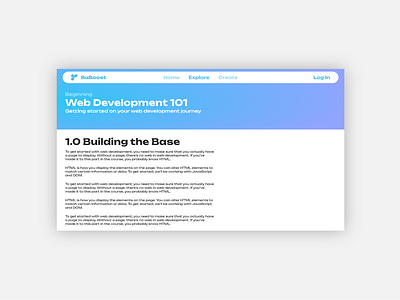 Web Development Tutorials Site app branding design graphic design ui