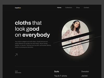 Women Clothing Store - Landing Page