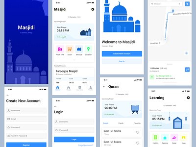 Masjidi - Mobile App