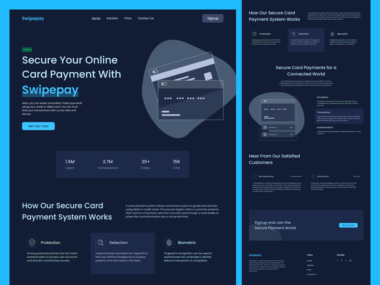 swipepay-online-payment-landing-page-by-usman-asgher-on-dribbble