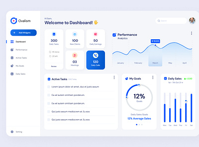 Monitoring Dashboard UX UI