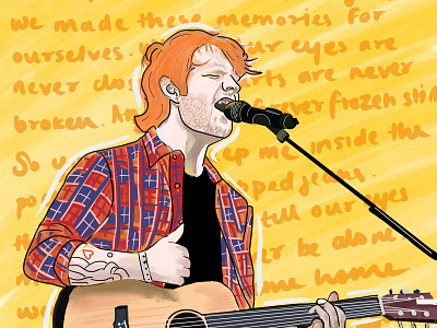 Ed Sheeran Digital Art