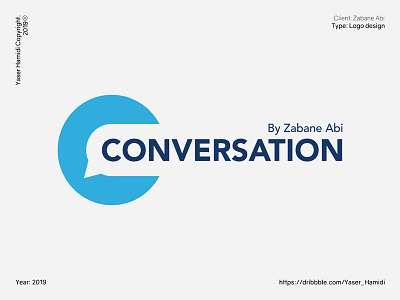 Conversation brand design branding branding design design flat design flat illustration icon illustration illustrator logo logo design logodesign logoinspiration logos logotipo logotype symbol typo logo typography vector