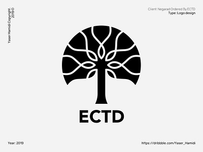 Logo ECTD brand design branding design flat design logo logodesign logoinspiration logotipo logotype typography