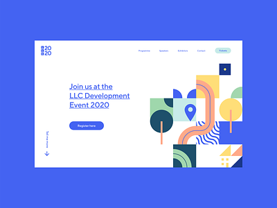 LLC2020 Event #01 branding creativity design digital design graphic design ui ux web design