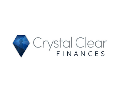 Crystal Clear Finances Logo Idea logo