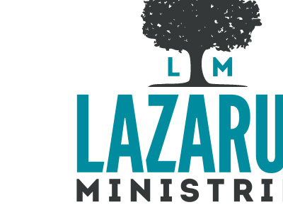 Lazarus Ministries logo color option logo ministry tree