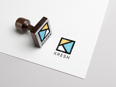 Kresh Identity brand identity branding graphic design logo stamp