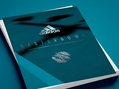 EasterBowl adidas brand identity branding flyer graphic design logo process sports tennis tennis ball