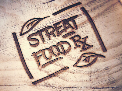 StreatFood RX brand identity branding food graphic design healthy logo mockup