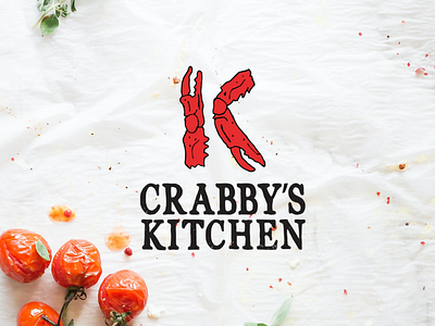 Crabby's Kitchen brand identity branding crab creative direction food graphic design logo restaurant seafood