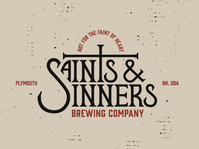 Saints & Sinners Brewing Company by Alex English on Dribbble