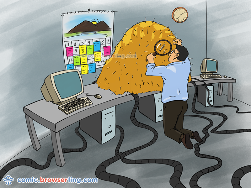 Debug Code Joke programmer needle haystack hay coding program programming code debugging debug