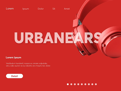 Urbanears Landing Page