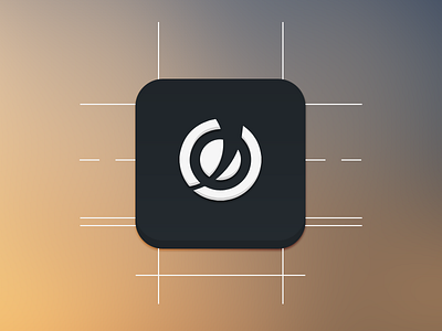 iOS7 Outline Icon apple clean dark icon ios7 outline simple