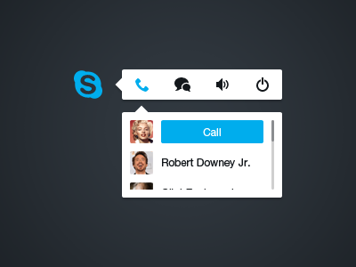 Mini Skype App app application mini playoff rebound skype