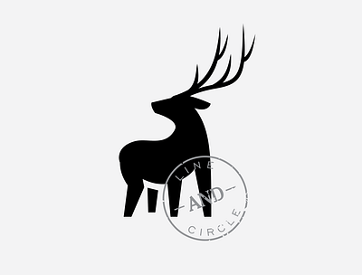 Elk america animal antler deer elk hunt icon logo outdoor sport wild