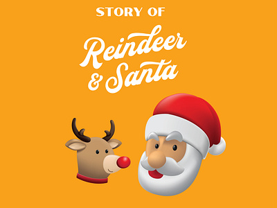 Santa and his Reindeer