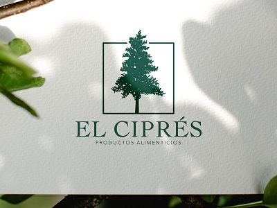El Ciprés | Logo food food processing graphic design logo trees