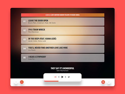 Music Player | UI Design