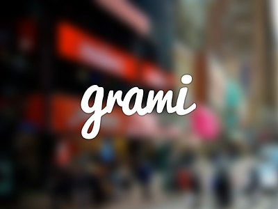 Grami Logo grami logo type