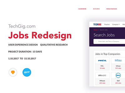 Jobs Redesign | TechGig.com