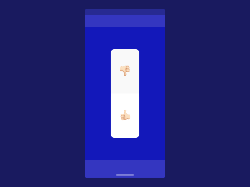 Like/Dislike Design Interaction | ( 2/3 ) animation card colorful interaction like material design minimal rating review ui ux