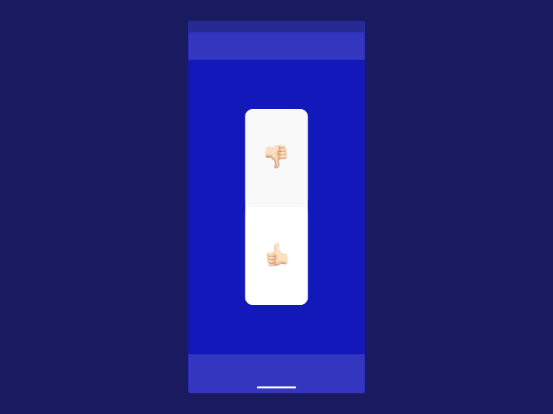 Like/Dislike Design Interaction | ( 3/3 ) animation card clean colorful interaction like material design minimal rating review ui ux