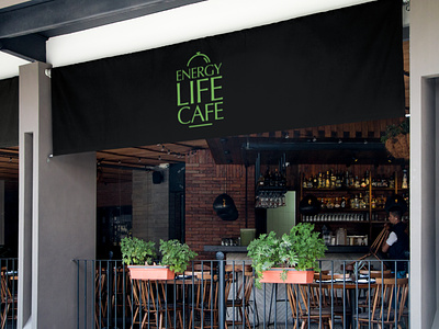 Energy Life Cafe - Restaurant in Beverly Hills brand identity branding healthy food logo logo design organic food restaurant