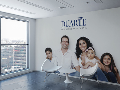 Duarte - Insurance Company brand identity branding design graphic design insurance logo logo design