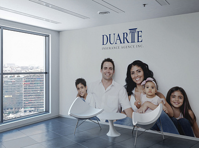 Duarte - Insurance Company brand identity branding design graphic design insurance logo logo design