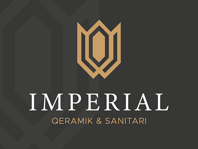 Imperial logo art brand brand agency branding ceramic cool creative creativelogo crown design design studio designer illustration imperial logo logo design logodesign logotype