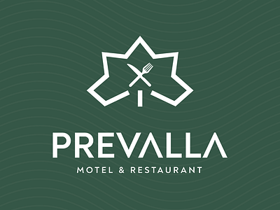 Motel&restaurant Prevalla logo agency art brand brand agency branding cool design design studio designer flower good graphic inspiration leaf logo logo design logotype motel restaurant restaurantlogo