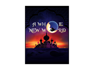 A Whole New World - Baby Shower Invitation