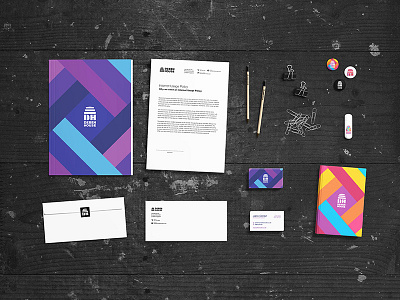 Deben House logo & branding branding bristol coworking deben house freelance logo