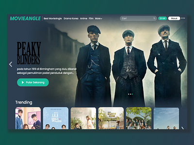 MovieAngle Website design