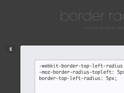 Border Radius