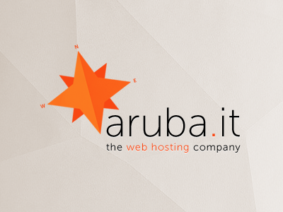 Personal restyling of Aruba Web Hosting Logo aruba logo web hosting